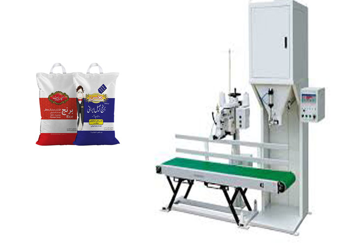دستگاه بسته بندی برنج 10 دستگاه کیسه پر کن برنج